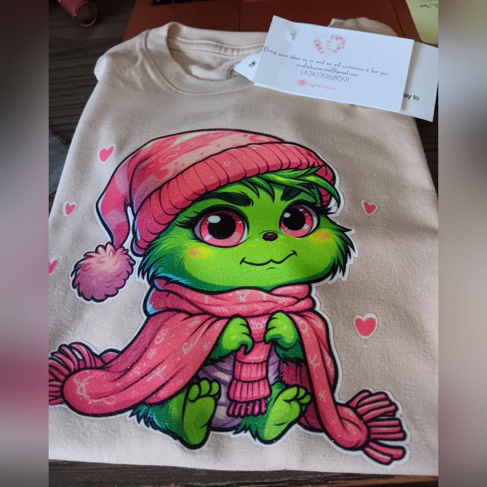 Baby girl grinch